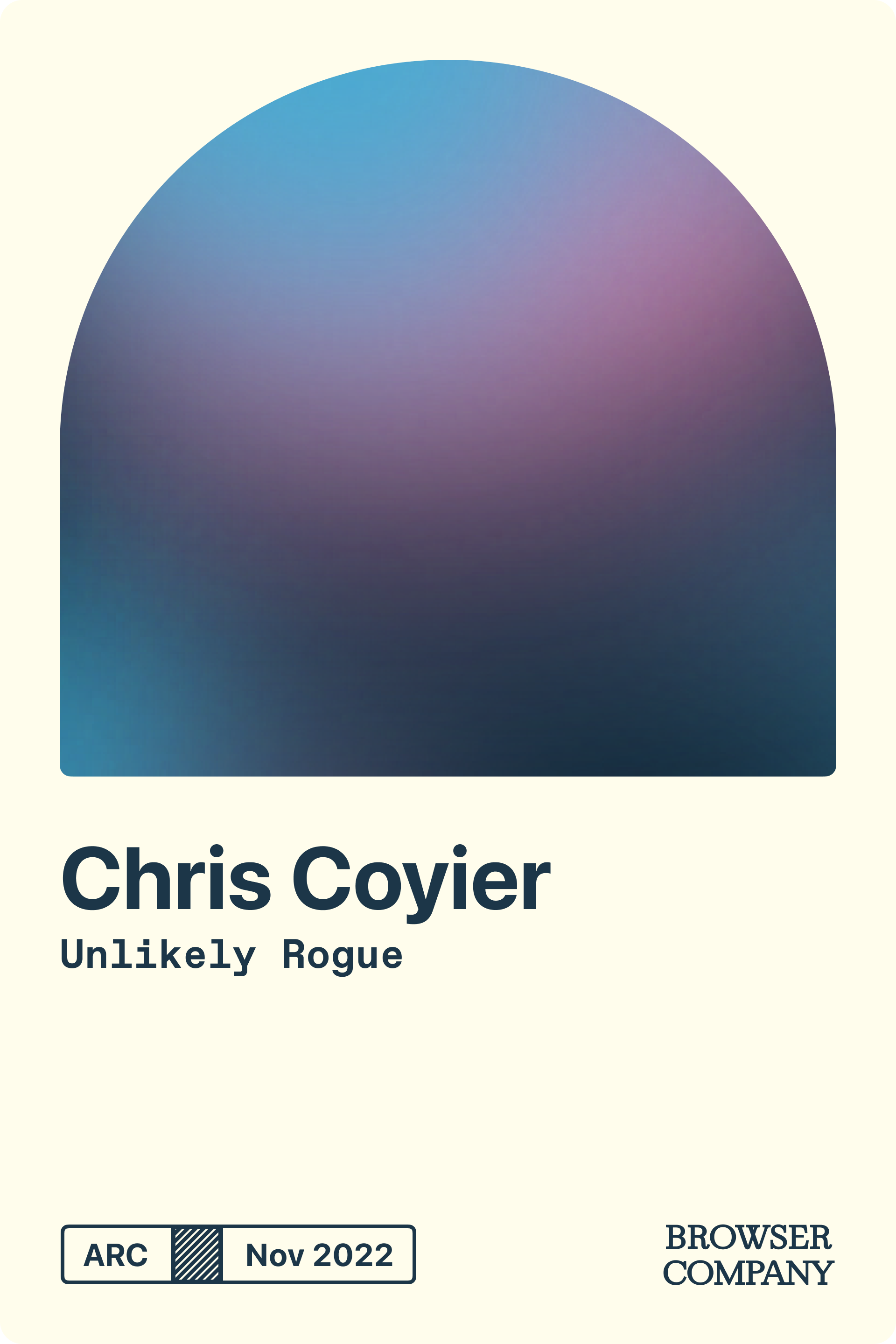 Chris Coyier's Member Card